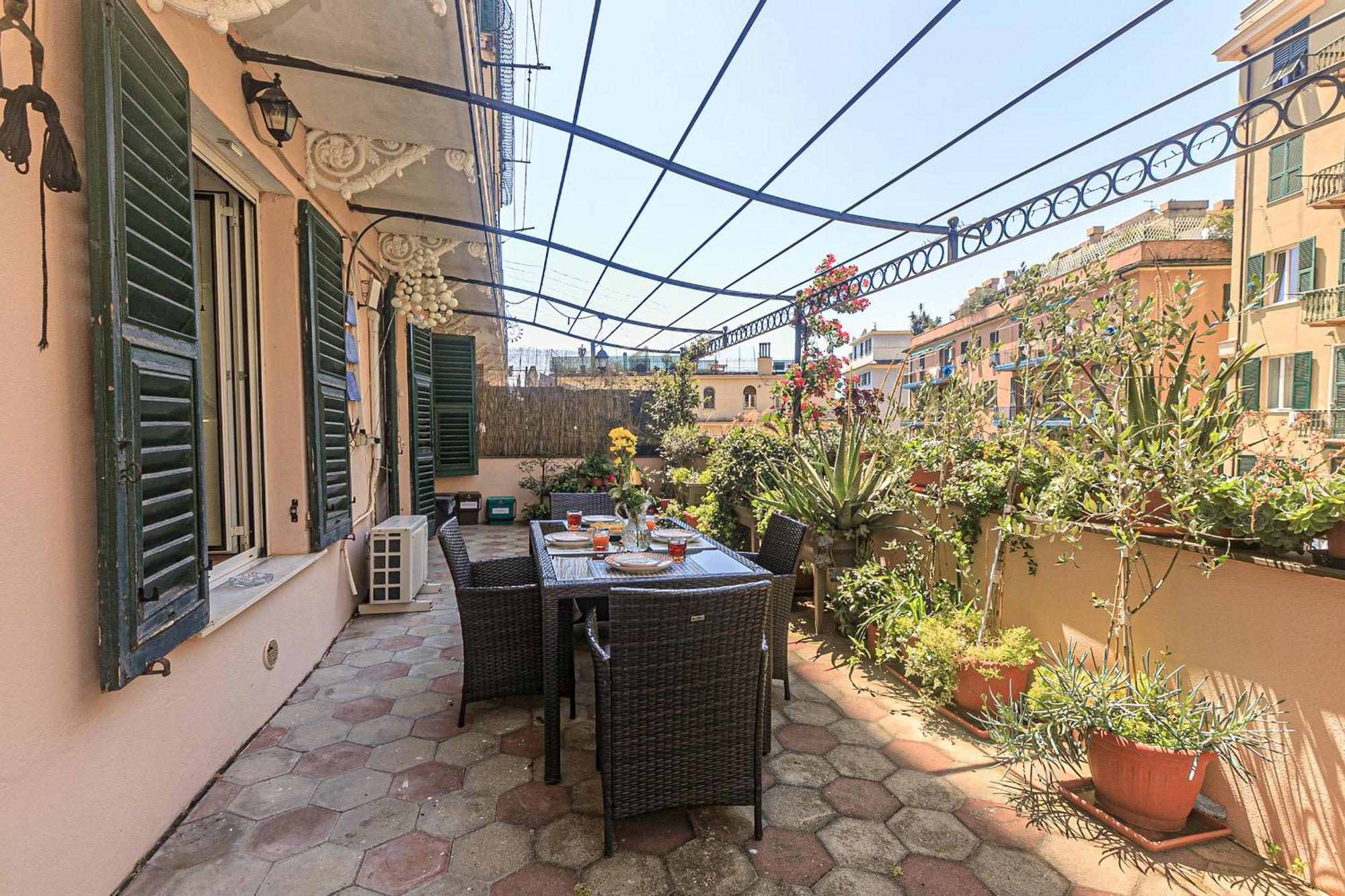 Sole, Terrazza, Centro Citta E Wi-Fi Veloce! Daire Cenova Dış mekan fotoğraf
